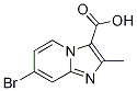 7-Bromo-2-methylimidazo[1,2-a]pyridine-3-carboxylic acid Structure,1159831-07-8Structure