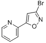 Pyridine, 2-(3-bromo-5-isoxazolyl)- Structure,1159976-80-3Structure