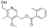 6-Hydroxymethyl-4-methoxy-5-methyl-3-pyridylmethanol o-toluate Structure,1159977-41-9Structure