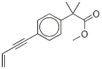 4-[(2-Vinyl]-1-pentyne)-alpha,alpha-dimethyl-benzeneacetic acid methyl ester Structure,1159977-63-5Structure