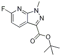 Tert-butyl 6-fluoro-1-methyl-1H-pyrazolo[3,4-b]pyridine-3-carboxylate Structure,1159982-24-7Structure