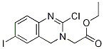 Ethyl2-(2-chloro-6-iodoquinazolin-3(4h)-yl)acetate Structure,116027-13-5Structure