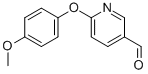 6-(4-Methoxyphenoxy)-3-pyridinecarboxaldehyde Structure,1160430-68-1Structure