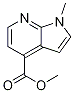 1-Methyl-1h-pyrrolo[2,3-b]pyridine-4-carboxylic acid methyl ester Structure,1160437-59-1Structure