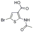 2-(Acetylamino)-5-bromo-3-thiophenecarboxylic acid Structure,1160474-66-7Structure