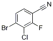 4-Bromo-3-chloro-2-fluorobenzonitrile Structure,1160574-68-4Structure