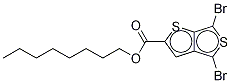 Octyl 4,6-dibromothieno[3,4-b]thiophene-2-carboxylate Structure,1160823-85-7Structure