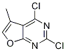 2,4-Dichloro-5-methylfuro[2,3-d]pyrimidine Structure,1160994-79-5Structure