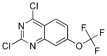 2,4-Dichloro-7-(trifluoromethoxy)quinazoline Structure,1160994-83-1Structure