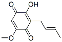 2,5-Cyclohexadiene-1,4-dione,3-(2-butenyl)-2-hydroxy-5-methoxy-,(e)-(9ci) Structure,116138-71-7Structure