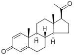 1,4-Pregnadien-3,20-dione Structure,1162-54-5Structure