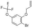 2-(Allyloxy)-1-bromo-4-(trifluoromethoxy)benzene Structure,1162257-62-6Structure