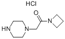 1-(Azetidin-1-yl)-2-(piperazin-1-yl)ethanone hydrochloride Structure,1162262-36-3Structure