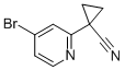 1-(4-Bromopyridin-2-yl)cyclopropanecarbonitrile Structure,1163707-56-9Structure