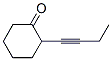 Cyclohexanone, 2-(1-butynyl)-(9ci) Structure,116373-17-2Structure