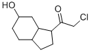 Ethanone, 2-chloro-1-(octahydro-6-hydroxy-1h-inden-1-yl)-(9ci) Structure,116373-84-3Structure