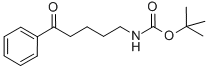 (5-Oxo-5-phenyl-pentyl)-carbamic acid tert-butyl ester Structure,116437-42-4Structure