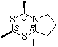 Pyrrolidino-[1,2e]-4h-2,4-dimethyl-1,3,5-dithiazine Structure,116505-60-3Structure