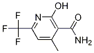 2-Hydroxy-4-methyl-6-(trifluoromethyl)nicotinamide Structure,116548-07-3Structure