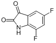 5,7-Difluoroisatin Structure,116570-41-3Structure