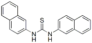 N,N-二-2-萘-硫脲結(jié)構(gòu)式_1166-32-1結(jié)構(gòu)式