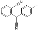 2-[Cyano(4-fluorophenyl)methyl]benzenecarbonitrile Structure,116617-31-3Structure