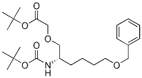 (S)-2-(6-(芐氧基)-2-(叔丁氧基羰基氨基)己氧基)乙酸叔丁酯結(jié)構(gòu)式_1166394-93-9結(jié)構(gòu)式