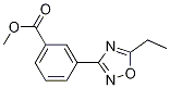 3-(5-Ethyl-1,2,4-oxadiazol-3-yl)Benzoic acid methyl ester Structure,1166756-75-7Structure