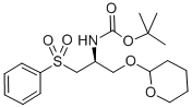 (2S)-2-Boc-Amino-3-Phenylsulfonyl-1-(2-Tetrahydropyranyloxy)Propane Structure,116696-85-6Structure