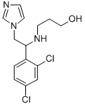 3-[[1-(2,4-Dichlorophenyl)-2-(1h-imidazol-1-yl)ethyl]amino]-1-propanol Structure,116791-38-9Structure