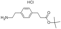 Tert-butyl 3-[4-(2-amino-ethyl)-phenyl]-propionate hydrochloride Structure,116856-71-4Structure