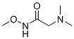 Acetamide, 2-(dimethylamino)-n-methoxy-(9ci) Structure,116882-87-2Structure