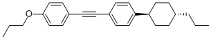 1-(4-Trans-propylcyclohexyl)-4-[4(4-propyloxyphenyl)ethinyl]-benzol Structure,116903-49-2Structure