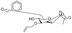 Methyl 2-(acetylamino)-2-deoxy-6-o-benzyl-3-o-2-propen-1-yl-β-d-glucopyranoside Structure,116981-28-3Structure