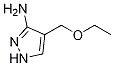 4-(Ethoxymethyl)-1h-pyrazol-3-amine Structure,1170043-91-0Structure