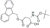 Boc-L-aspartic acid β-9-fluorenylmethyl ester Structure,117014-32-1Structure