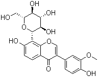 3-Methoxy puerarin Structure,117047-07-1Structure