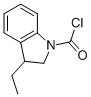 1H-indole-1-carbonyl chloride, 3-ethyl-2,3-dihydro-(9ci) Structure,117086-92-7Structure