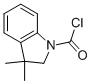 1H-indole-1-carbonyl chloride, 2,3-dihydro-3,3-dimethyl-(9ci) Structure,117086-95-0Structure