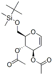 3,4-Di-o-acetyl-6-o-(tert-butyldimethylsilyl)-d-glucal Structure,117136-33-1Structure