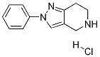 2-Phenyl-4,5,6,7-tetrahydro-2h-pyrazoo[4,3-c]pyridine hydrochloride Structure,1171476-07-5Structure