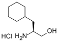 (S)-(+)-2-氨基-3-環(huán)己基-1-丙醇鹽酸鹽結(jié)構(gòu)式_117160-99-3結(jié)構(gòu)式