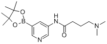 4-Dimethylamino-n-[5-(4,4,5,5-tetramethyl-[1,3,2]dioxaborolan-2-yl)pyridin-3-yl]butyramide Structure,1171891-21-6Structure