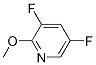 3,5-Difluoro-2-methoxypyridine Structure,1171918-06-1Structure