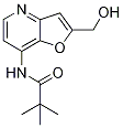 N-(2-(hydroxymethyl)furo[3,2-b]pyridin-7-yl)-pivalamide Structure,1171920-26-5Structure