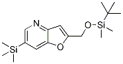 2-((Tert-butyldimethylsilyloxy)methyl)-6-(trimethylsilyl)furo[3,2-b]pyridine Structure,1171920-41-4Structure