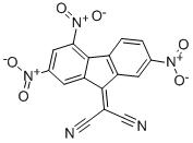 2,4,7-Trinitro-9-fluorenyllidenemalonitrile Structure,1172-02-7Structure