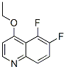 (9CI)-4-乙氧基-5,6-二氟喹啉結(jié)構(gòu)式_117201-02-2結(jié)構(gòu)式