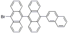 10-Bromo-9-(10-(naphthalen-2-yl)anthracen-9-yl)anthracene Structure,1172087-81-8Structure