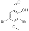 3,5-Dibromo-2-hydroxy-4-methoxybenzaldehyde Structure,117238-61-6Structure